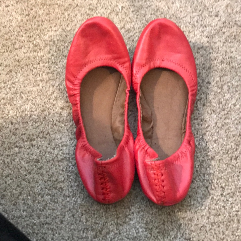 Lucky brand poppy metallic flats